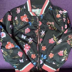 Toddler Girl Floral Urban Republic Jacket 3T